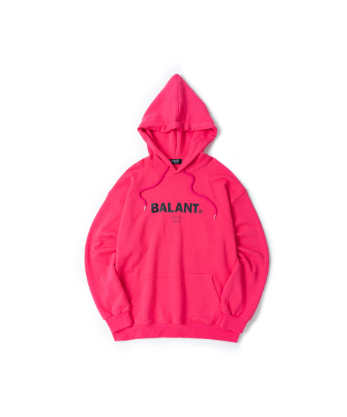 BALANT(バラント)の「オリジナルヘビーロゴベーシックフードパーカー - ピンク(パーカー・メンズ・その他・LARGE/MEDIUM)」の2枚目の写真