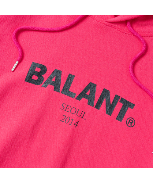BALANT(バラント)の「オリジナルヘビーロゴベーシックフードパーカー - ピンク(パーカー・メンズ・その他・LARGE/MEDIUM)」の5枚目の写真