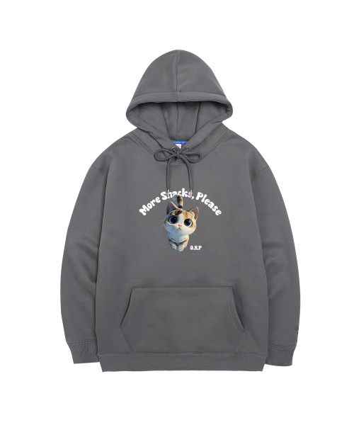 OHP（ワンハンドレッドパーセント）の「OHPxHARMONIA      no.2 起毛フードパーカー（パーカー・メンズ・ブラック/Beige/ダークグレー・4XL/3XL/M(95)/L/2XL/XL）」の8枚目の写真