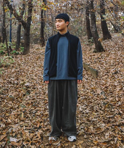 GALEX(ギャレックス)の「レトロウォームアップフリースベストブラック GA5833 BK(ベスト・レディース・その他・MEDIUM/LARGE)」の3枚目の写真