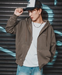 En serio TOKYO | 【SIDEWAYSTANCE】ピグメント裏毛ジップパーカー(パーカー)