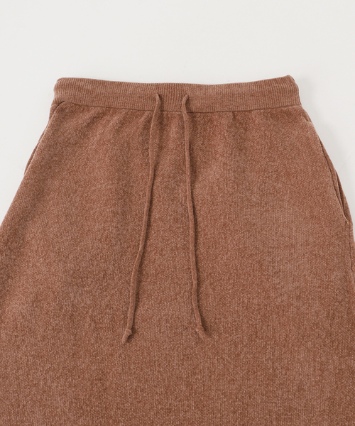 FRAMeWORK(フレームワーク)の「ショートモールスカート(スカート・レディース・ブラウン/ベージュ・38/36)」の11枚目の写真