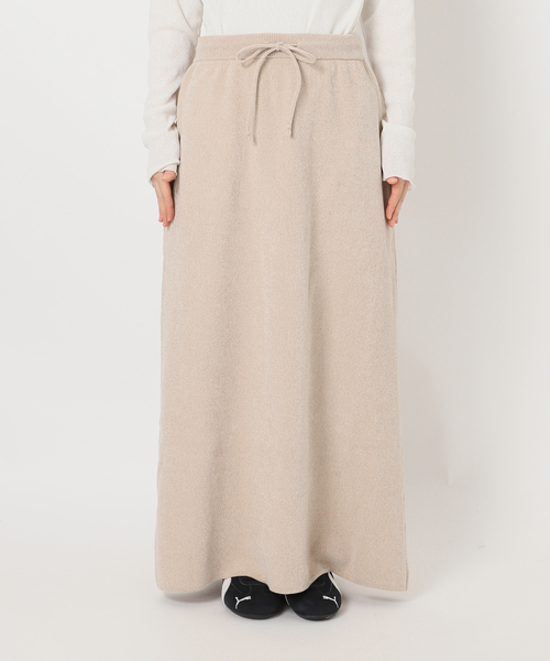 FRAMeWORK(フレームワーク)の「ショートモールスカート(スカート・レディース・ブラウン/ベージュ・38/36)」の16枚目の写真