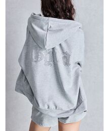 yori ラメ　グレー パーカー Fサイズ yori ラメ グレー パーカー Fサイズ 【公式通販】