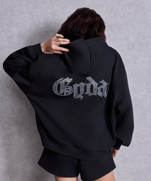 GYDA（ジェイダ）の「NEW BACK GYDAラインストーンラメパーカー（パーカー）」