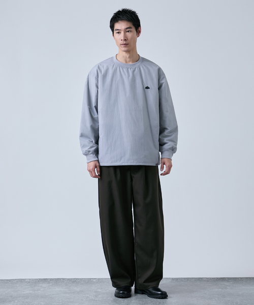 B.C STOCK（ベーセーストック）の「C.H.G パデットクルーネックプルオーバー（その他トップス・メンズ・ブラック/グレー・MEDIUM/LARGE）」の19枚目の写真