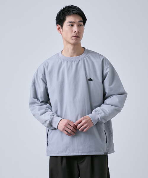 B.C STOCK（ベーセーストック）の「C.H.G パデットクルーネックプルオーバー（その他トップス・メンズ・ブラック/グレー・MEDIUM/LARGE）」の18枚目の写真