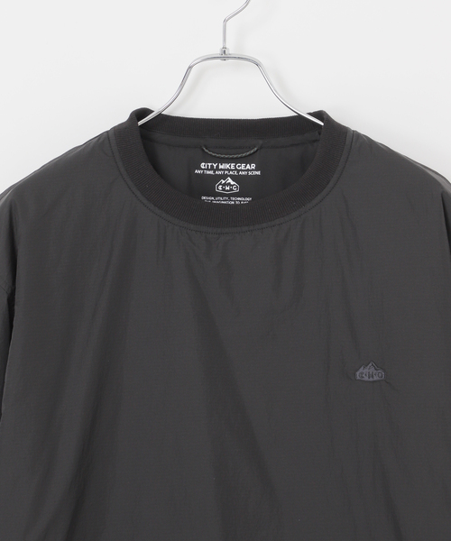 B.C STOCK（ベーセーストック）の「C.H.G パデットクルーネックプルオーバー（その他トップス・メンズ・ブラック/グレー・MEDIUM/LARGE）」の14枚目の写真
