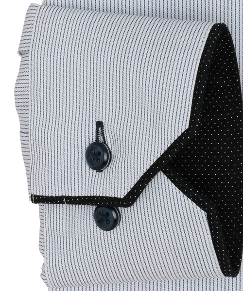 TOKYO SHIRTS(トウキョウシャツ)の「【透け防止】 形態安定ノンアイロン ボタンダウン 長袖ビジネスワイシャツ(大きいサイズ・長いサイズ)(ビジネスシャツ・メンズ・ブルー・首回り39cm-裄丈88cm/首回り41cm-裄丈90cm/首回り42cm-裄丈90cm/首回り43cm-裄丈90cm/首回り45cm-裄丈82cm/首回り45cm-裄丈86cm/首回り45cm-裄丈90cm/首回り47cm-裄丈86cm/首回り47cm-裄丈90cm)」の3枚目の写真