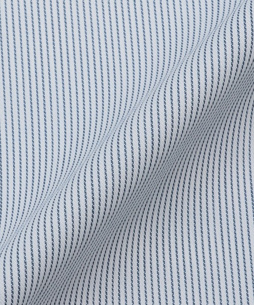TOKYO SHIRTS(トウキョウシャツ)の「【透け防止】 形態安定ノンアイロン ボタンダウン 長袖ビジネスワイシャツ(大きいサイズ・長いサイズ)(ビジネスシャツ・メンズ・ブルー・首回り39cm-裄丈88cm/首回り41cm-裄丈90cm/首回り42cm-裄丈90cm/首回り43cm-裄丈90cm/首回り45cm-裄丈82cm/首回り45cm-裄丈86cm/首回り45cm-裄丈90cm/首回り47cm-裄丈86cm/首回り47cm-裄丈90cm)」の5枚目の写真
