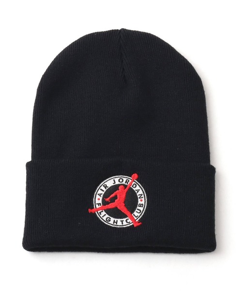 JORDAN BRAND（ジョーダンブランド）の「JORDAN BRAND U J PEAK BEANIE FLT CLUB / ジョーダン ブランド ピーク ビーニー FLT CLUB / NIKE【SP】（ニットキャップ/ビーニー・メンズ・アイボリー/ブラック/グレー・ONE SIZE）」の2枚目の写真