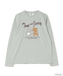 【公式】トムとジェリー バックプリントロンT
