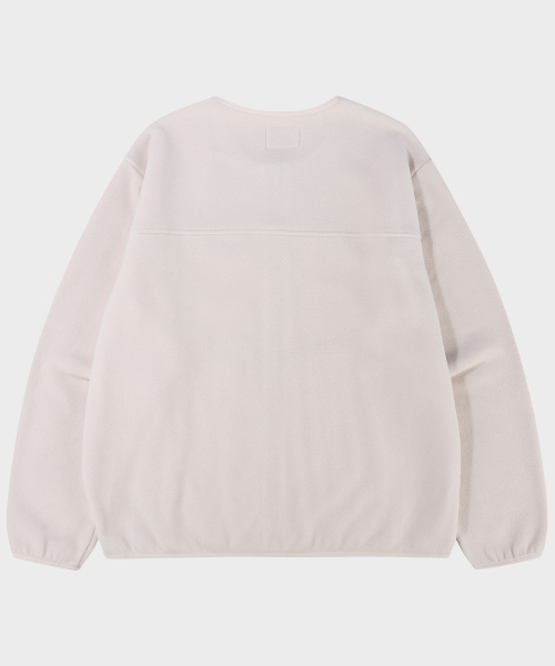 JEEP(ジープ)の「2way ピークロゴ ラウンドネック フリース アイボリー (JP5TZU192IV)(その他アウター・レディース・その他・MEDIUM/LARGE/X-LARGE/SMALL/2XL)」の6枚目の写真
