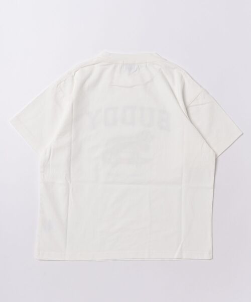 GROOVY COLORS（グルービーカラーズ）の「BUDDY Tee（Tシャツ/カットソー・キッズ・ホワイト・135/145）」の3枚目の写真