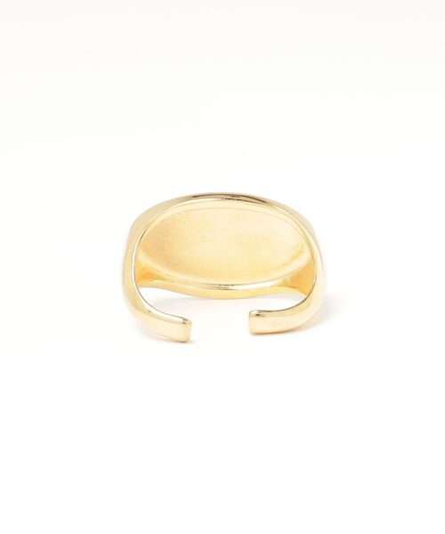 MM6 Maison Margiela（ｴﾑｴﾑｼｯｸｽ ﾒｿﾞﾝ ﾏﾙｼﾞｪﾗ）の「Minimal logo 4mm ring SM7UQ0114（ネックレス・レディース・ゴールド/シルバー・SMALL）」の3枚目の写真