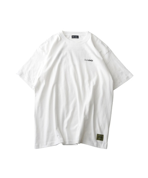Subciety（サブサエティ）の「Royal flash tee（Tシャツ/カットソー・メンズ・ブラック/ホワイト/レッド・SMALL/MEDIUM/LARGE/X-LARGE/XX-LARGE）」の5枚目の写真