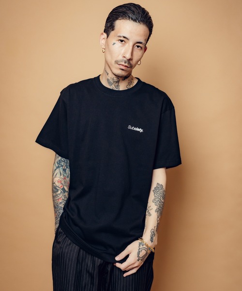 Subciety（サブサエティ）の「Royal flash tee（Tシャツ/カットソー・メンズ・ブラック/ホワイト/レッド・SMALL/MEDIUM/LARGE/X-LARGE/XX-LARGE）」の12枚目の写真