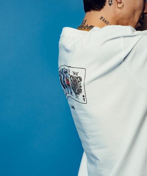 Subciety（サブサエティ）の「Royal flash tee（Tシャツ/カットソー・メンズ・ブラック/ホワイト/レッド・SMALL/MEDIUM/LARGE/X-LARGE/XX-LARGE）」の19枚目の写真