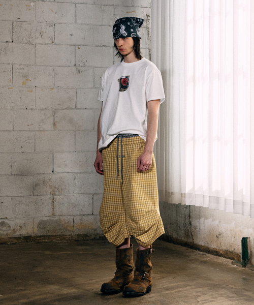 THEVINYLHOUSE（ザバイニルハウス）の「ペーパーシガレットTシャツ ホワイト（Tシャツ/カットソー・メンズ・その他・S/M/L）」の5枚目の写真