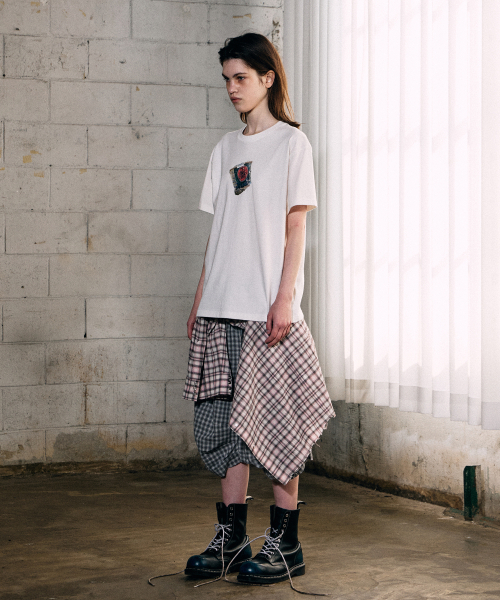 THEVINYLHOUSE（ザバイニルハウス）の「ペーパーシガレットTシャツ ホワイト（Tシャツ/カットソー・メンズ・その他・S/M/L）」の6枚目の写真