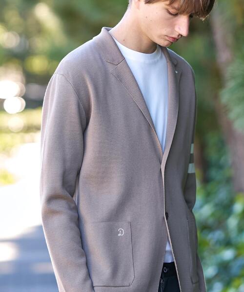 DRESSTERIOR(ドレステリア)の「【ウォッシャブル】スプリング ニットジャケット(カーディガン/ボレロ・メンズ・グレー/ネイビー/ベージュ・90/92/91)」の14枚目の写真