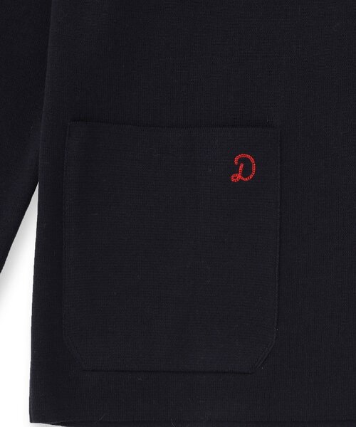 DRESSTERIOR(ドレステリア)の「【ウォッシャブル】スプリング ニットジャケット(カーディガン/ボレロ・メンズ・グレー/ネイビー/ベージュ・90/92/91)」の6枚目の写真