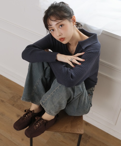 VIVIAN（ヴィヴィアン）の「レースアップバレリーナスニーカー（スニーカー・レディース・ホワイト×レッド/ブラック/クリアブラック/ブラウン・LL/L/M/S）」の22枚目の写真