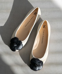 inter-chaussures | 【WEB先行予約】【FABIO RUSCONI】ラウンドトウフラットカメリアバレエ(F61513)(パンプス)