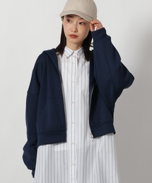 LAKOLE | ショートダンボールZIPパーカー / 643749(パーカー)