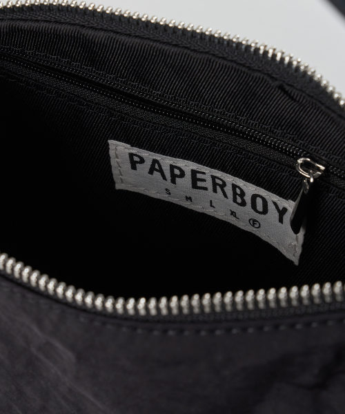 PAPERBOY（ペーパーボーイ）の「ハーフムーンショルダーバッグ-ブラック（ショルダーバッグ・レディース・その他・FREE）」の3枚目の写真