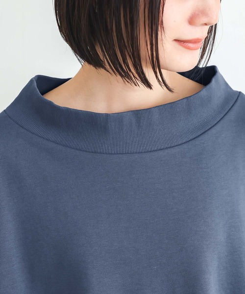 n'OrLABEL（ノアールレーベル）の「『裏毛袖レースプルオーバー』（スウェット・レディース・ブルー/チャコール・FREE）」の17枚目の写真