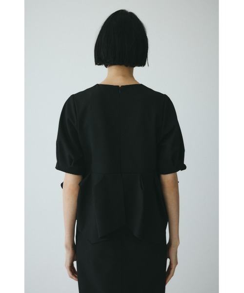HeRIN.CYE(ヘリンドットサイ)の「CLO Peplum dress クロペプラムドレス(ワンピース・レディース・ブラック・36/38)」の8枚目の写真