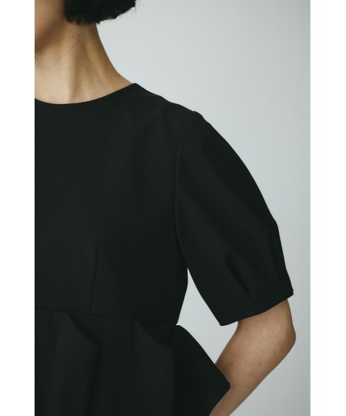 HeRIN.CYE(ヘリンドットサイ)の「CLO Peplum dress クロペプラムドレス(ワンピース・レディース・ブラック・36/38)」の14枚目の写真