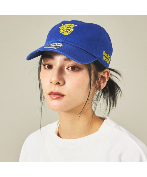 AMERICANA(アメリカーナ)の「【AMERICANA×ORIGINAL Charcoal/アメリカーナ×オリジナル チャコール】×【 47Brand / フォーティーセブンブランド 】Leopards /ユニセックス(キャップ・メンズ・ネイビー/カーキ/ブルー・フリー)」の3枚目の写真