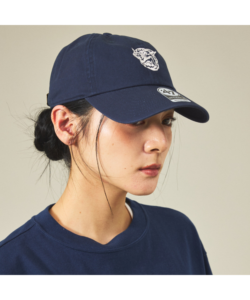 AMERICANA(アメリカーナ)の「【AMERICANA×ORIGINAL Charcoal/アメリカーナ×オリジナル チャコール】×【 47Brand / フォーティーセブンブランド 】Leopards /ユニセックス(キャップ・メンズ・ネイビー/カーキ/ブルー・フリー)」の8枚目の写真