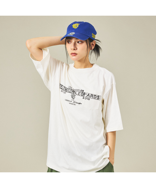 AMERICANA(アメリカーナ)の「【AMERICANA×ORIGINAL Charcoal/アメリカーナ×オリジナル チャコール】×【 47Brand / フォーティーセブンブランド 】Leopards /ユニセックス(キャップ・メンズ・ネイビー/カーキ/ブルー・フリー)」の12枚目の写真