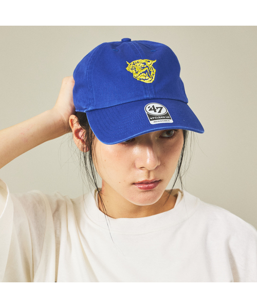 AMERICANA(アメリカーナ)の「【AMERICANA×ORIGINAL Charcoal/アメリカーナ×オリジナル チャコール】×【 47Brand / フォーティーセブンブランド 】Leopards /ユニセックス(キャップ・メンズ・ネイビー/カーキ/ブルー・フリー)」の13枚目の写真