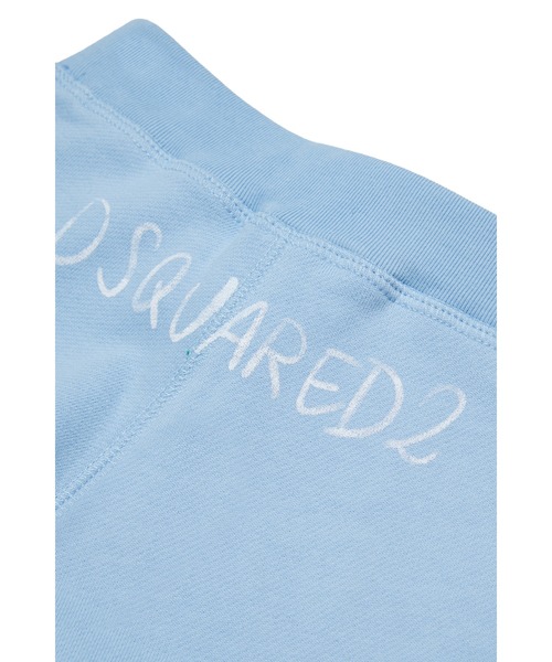 DSQUARED2（ディースクエアード）の「ベビー ショートパンツ DSQUARED KID（その他パンツ・キッズ・ホワイト/ライトブルー・18M/24M/36M）」の4枚目の写真
