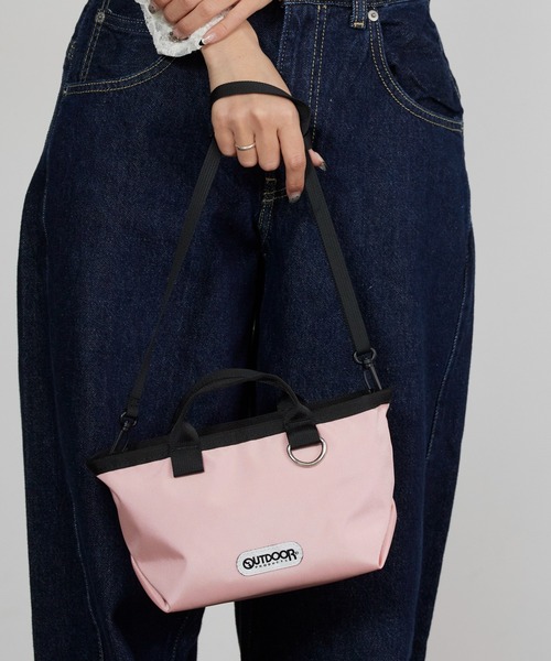 OUTDOOR PRODUCTS（アウトドアプロダクツ）の「OUTDOOR PRODUCTS/アウトドアプロダクツ Boat Shaped Mini Bag 2WAY ボートショルダーバッグ カラバリ豊富 2026年春夏（ショルダーバッグ・レディース・ブラック/ブラウン/ピンク/ドット・FREE）」の11枚目の写真