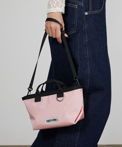 OUTDOOR PRODUCTS（アウトドアプロダクツ）の「OUTDOOR PRODUCTS/アウトドアプロダクツ Boat Shaped Mini Bag 2WAY ボートショルダーバッグ カラバリ豊富 2026年春夏（ショルダーバッグ・レディース・ブラック/ブラウン/ピンク/ドット・FREE）」の12枚目の写真