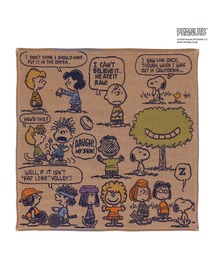 PEANUTS（ピーナッツ）の「3重ガーゼハンカチ スヌーピー＆フレンズ（ハンカチ/ハンドタオル）」