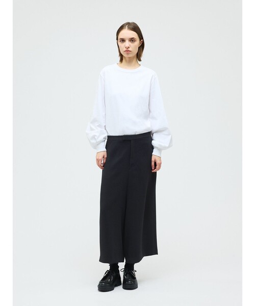 mizuiroind(ミズイロインド)の「mizuiro ind ハイウエストパンツ(その他パンツ・レディース・オフホワイト/ブラック/ネイビー・FREE)」の15枚目の写真