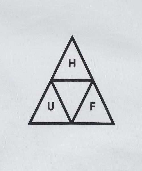 HUF(ハフ)の「【T17】【HUF/ハフ】ESSENTIAL TT L/S TEE(Tシャツ/カットソー・メンズ・ホワイト/ブラック・X-LARGE/MEDIUM)」の5枚目の写真