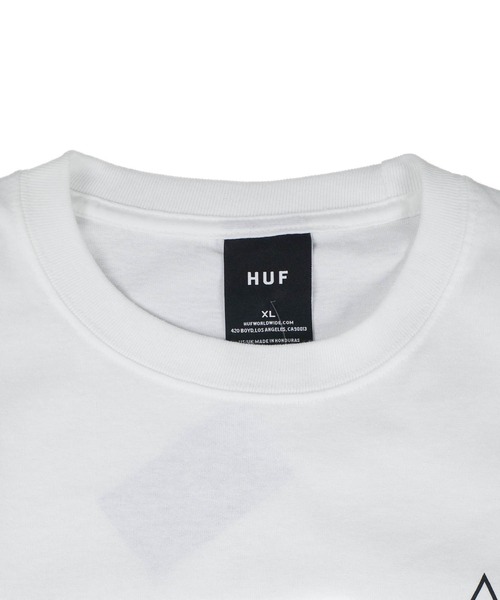 HUF(ハフ)の「【T17】【HUF/ハフ】ESSENTIAL TT L/S TEE(Tシャツ/カットソー・メンズ・ホワイト/ブラック・X-LARGE/MEDIUM)」の6枚目の写真