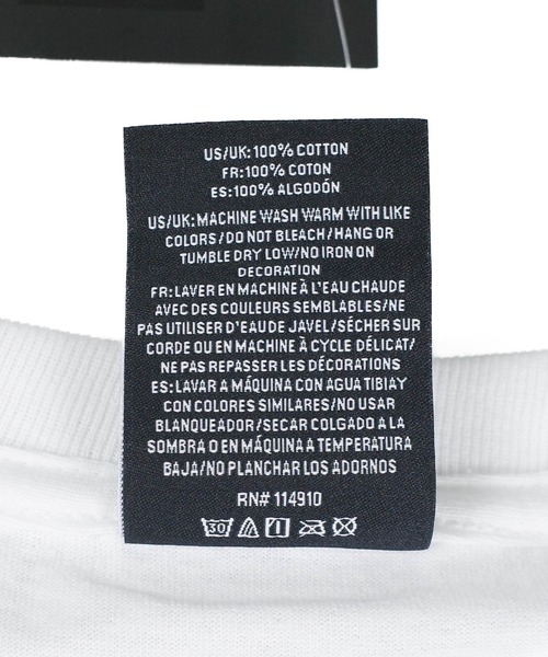 HUF(ハフ)の「【T17】【HUF/ハフ】ESSENTIAL TT L/S TEE(Tシャツ/カットソー・メンズ・ホワイト/ブラック・X-LARGE/MEDIUM)」の9枚目の写真