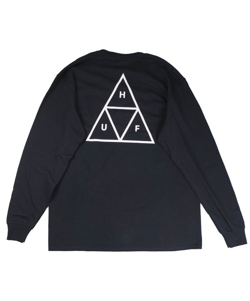 HUF(ハフ)の「【T17】【HUF/ハフ】ESSENTIAL TT L/S TEE(Tシャツ/カットソー・メンズ・ホワイト/ブラック・X-LARGE/MEDIUM)」の4枚目の写真