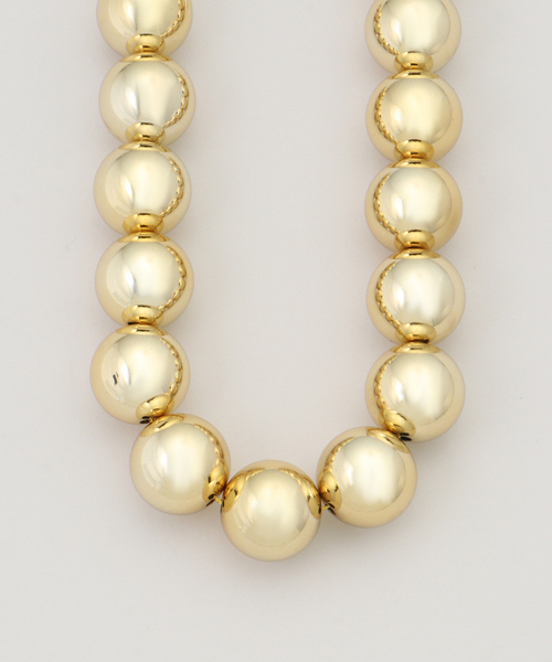 VERMEIL par iena（ヴェルメイユパーイエナ）の「MICHAEL NASH JEWELRY マイケルナッシュジュエリーMARGARET GUMBALL ネックレス（ネックレス・レディース・ゴールド/ホワイト・FREE）」の2枚目の写真