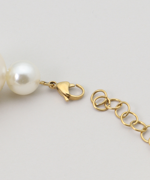 VERMEIL par iena（ヴェルメイユパーイエナ）の「MICHAEL NASH JEWELRY マイケルナッシュジュエリーMARGARET GUMBALL ネックレス（ネックレス・レディース・ゴールド/ホワイト・FREE）」の8枚目の写真