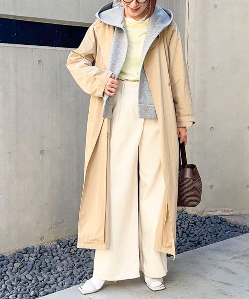 NOLLEY’S（ノーリーズ）の「ウォッシャブルLIGHT TRENCH COAT（トレンチコート・レディース・ベージュ・38/36）」の5枚目の写真