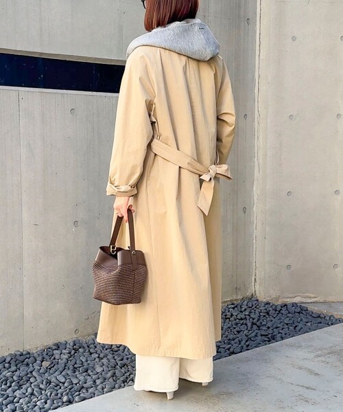 ウォッシャブルLIGHT TRENCH COAT（トレンチコート）｜NOLLEY'S